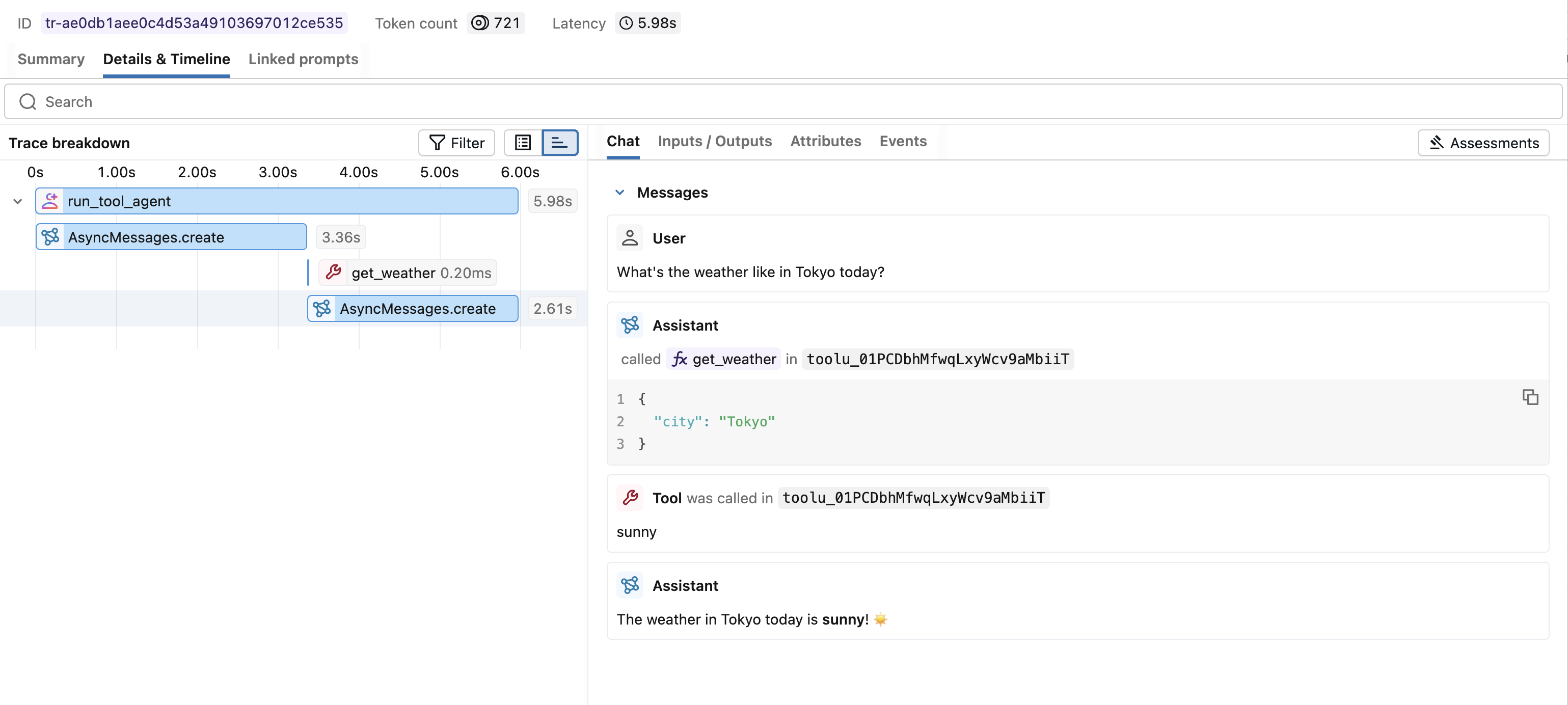 Anthropic Tracing via autolog