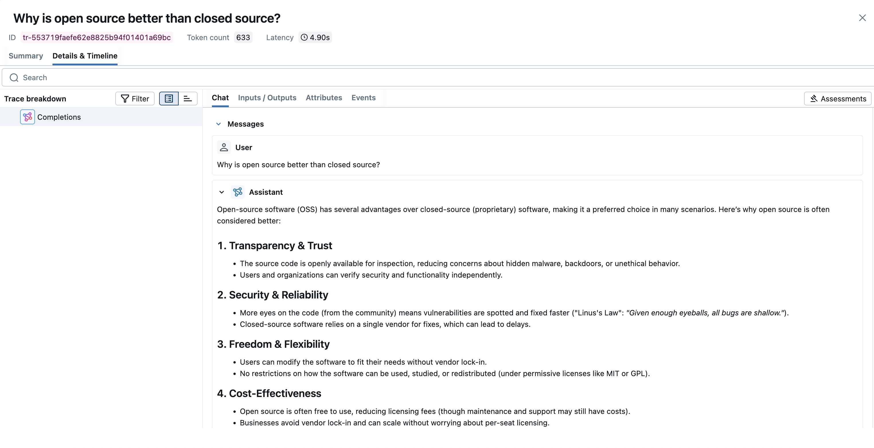 FireworksAI Tracing via autolog